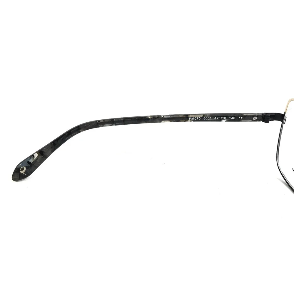 J. F. Rey Petite Eyeglasses Frames PM070 5001 White Gold/Satin Black 47-18-140